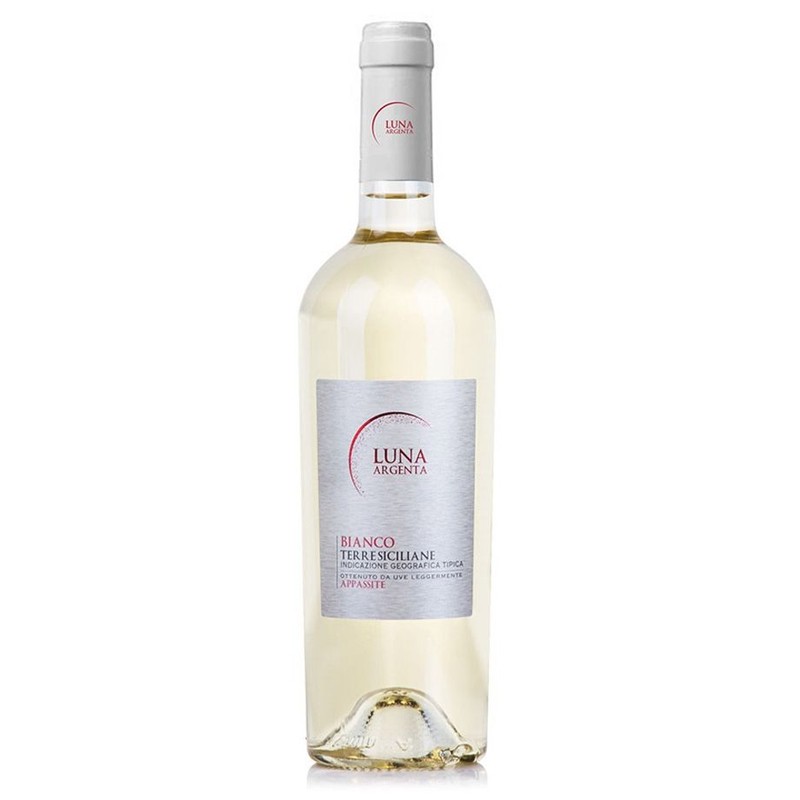 Bianco Terresiciliane Wino białe wytrawne Luna Argenta 750 ml