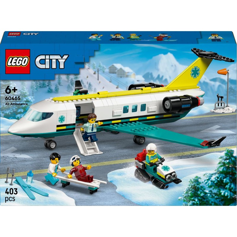 City Samolot pogotowia ratunkowego 60465 LEGO 1 sztuka
