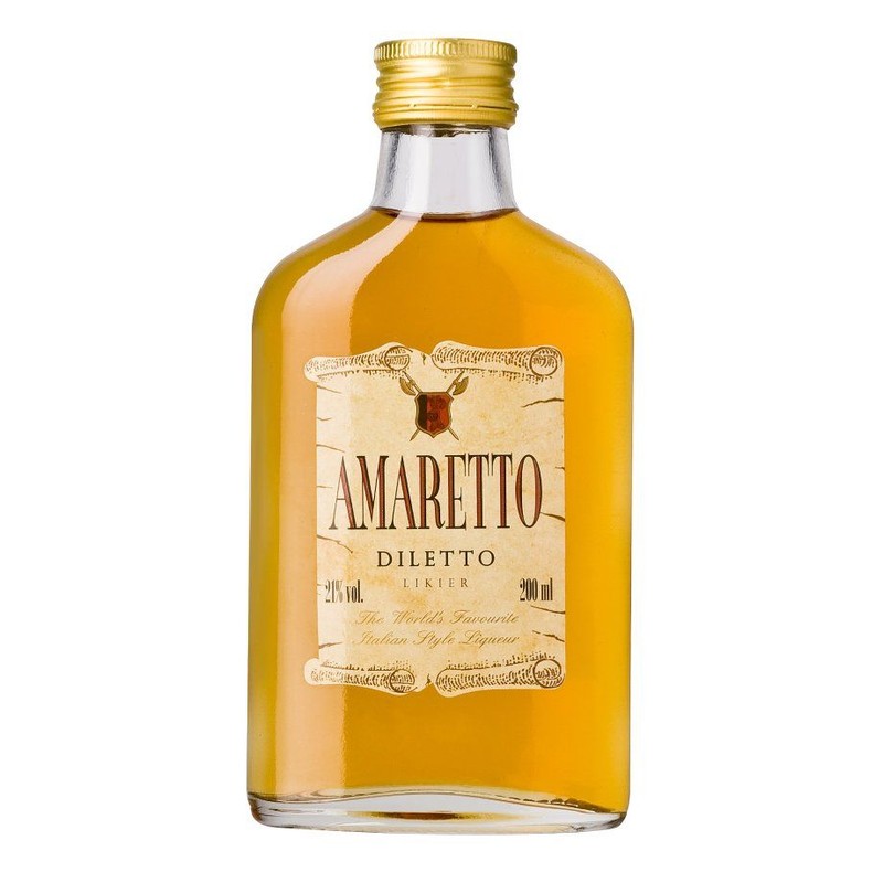 Likier Amaretto alk.21% obj. Diletto 200 ml