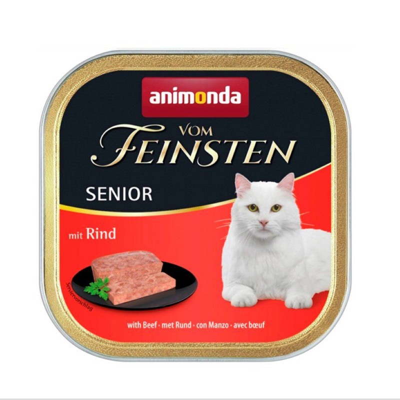 Karma mokra dla dorosłych kotów z wołowiną Animonda 100 g