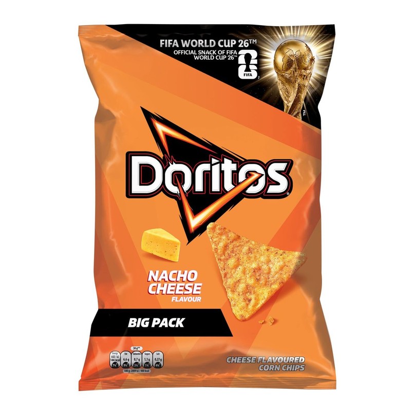 Nachos kukurydziane o smaku serowym Doritos 180 g