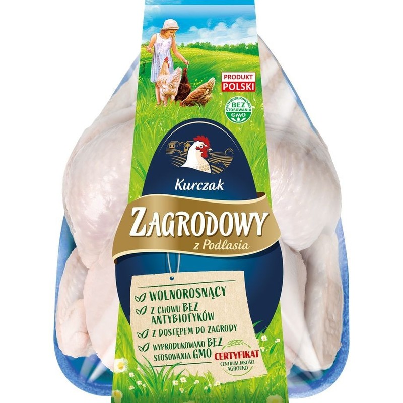 Kurczak zagrodowy tuszka Drosed na wagę ok. 2,2kg