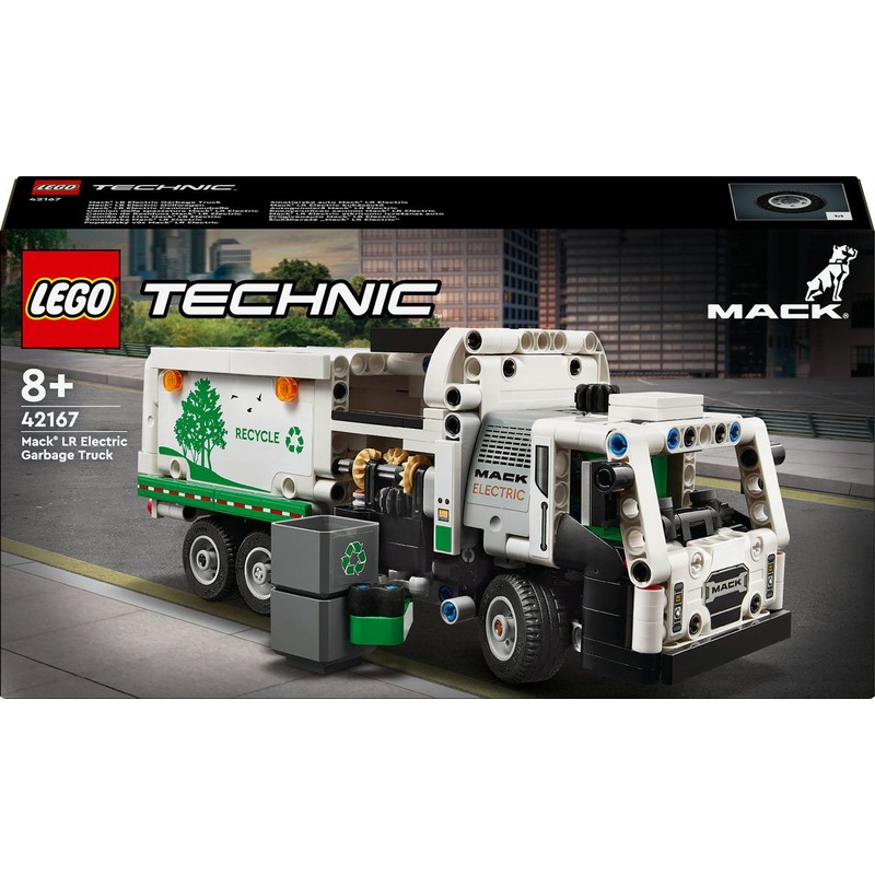 Technic Śmieciarka Mack® LR Electric 42167 LEGO 1 sztuka