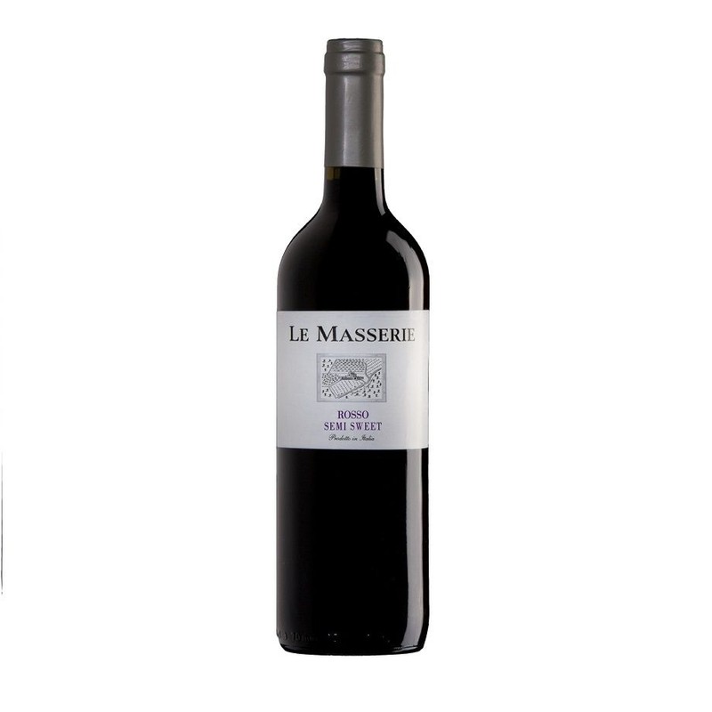 Wino Rosso półsłodkie Le Masserie 750 ml