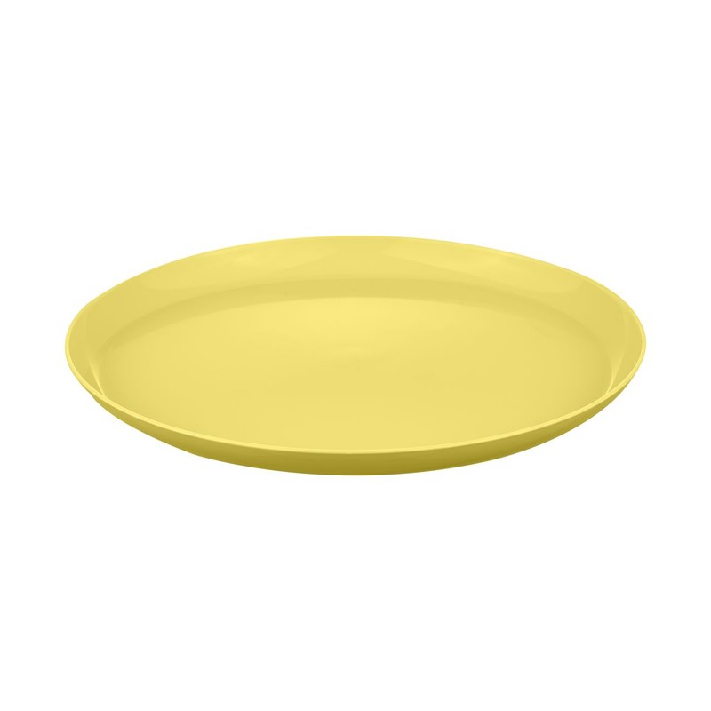 Talerz wielokrotnego użytku 22 cm żółty Actuel 1 sztuka