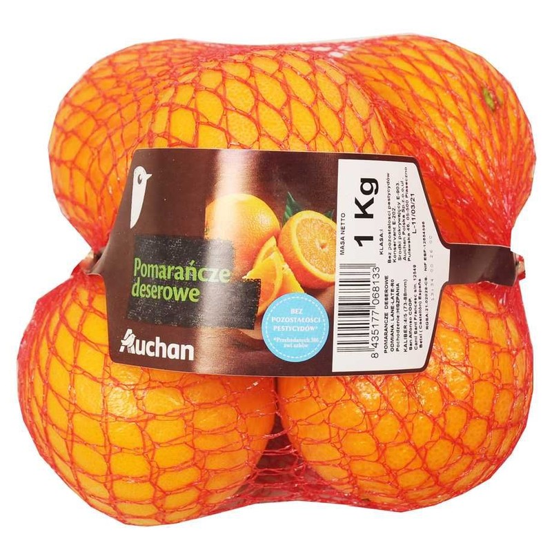Pomarańcze deserowe Owoce  Auchan 1 kg