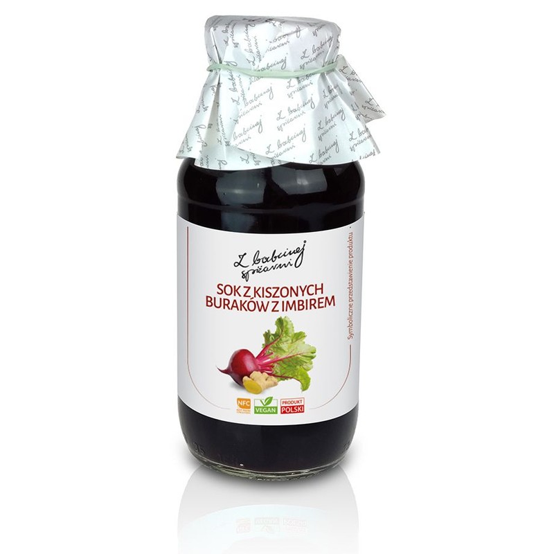 Sok z kiszonego buraka z imbirem Z Babcinej spiżarni 310 ml