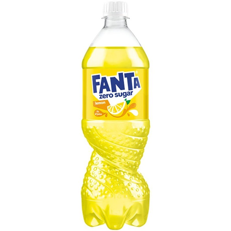 Napój gazowany Lemon zero sugar o smaku cytrynowym  Fanta 850 ml