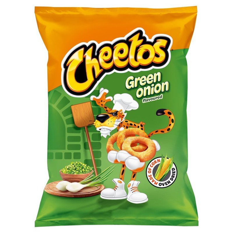 Chrupki kukurydziane o smaku zielonej cebulki Cheetos 130 g