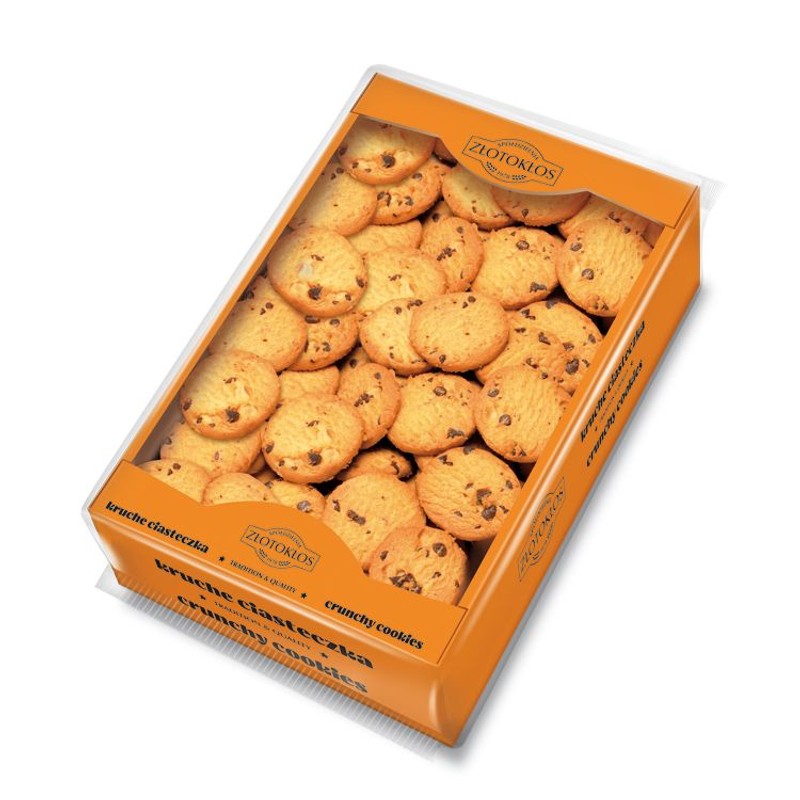 Ciastka piegowate z kawałkami czekolady Złotokłos 750 g