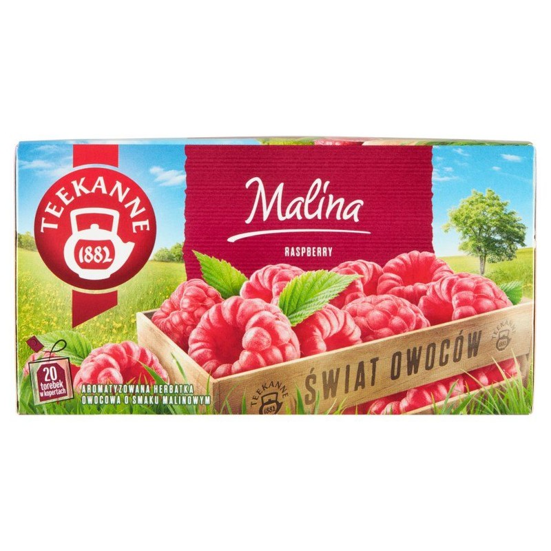 Herbatka owocowa o smaku malinowym Teekanne 20 x 2,5 g
