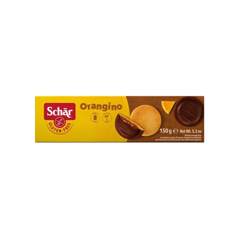 Biszkopty z galaretką pomarańczową bezglutenowe Schär 150 g