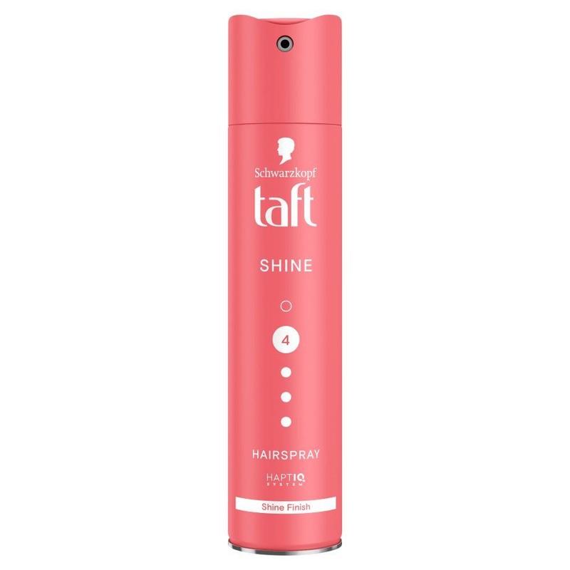 Lakier do włosów Shine 4 Taft 250 ml