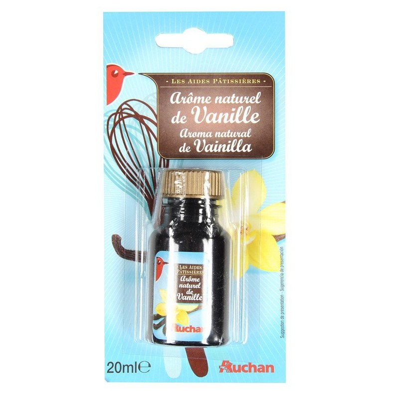 Arome naturel de Vanille - naturalny aromat waniliowy Auchan 20 ml
