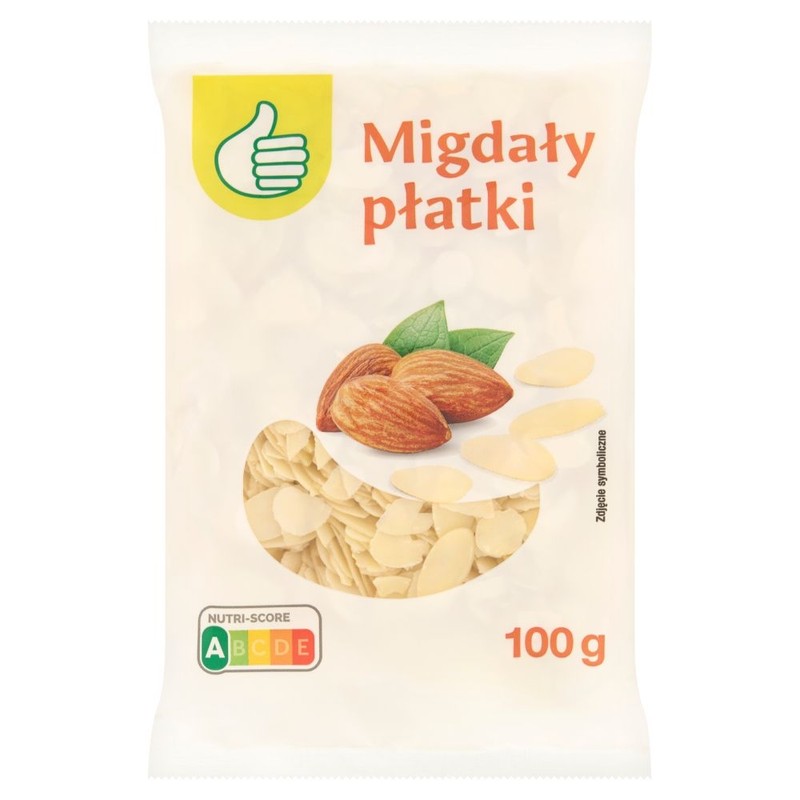 Migdały płatki Auchan 100 g