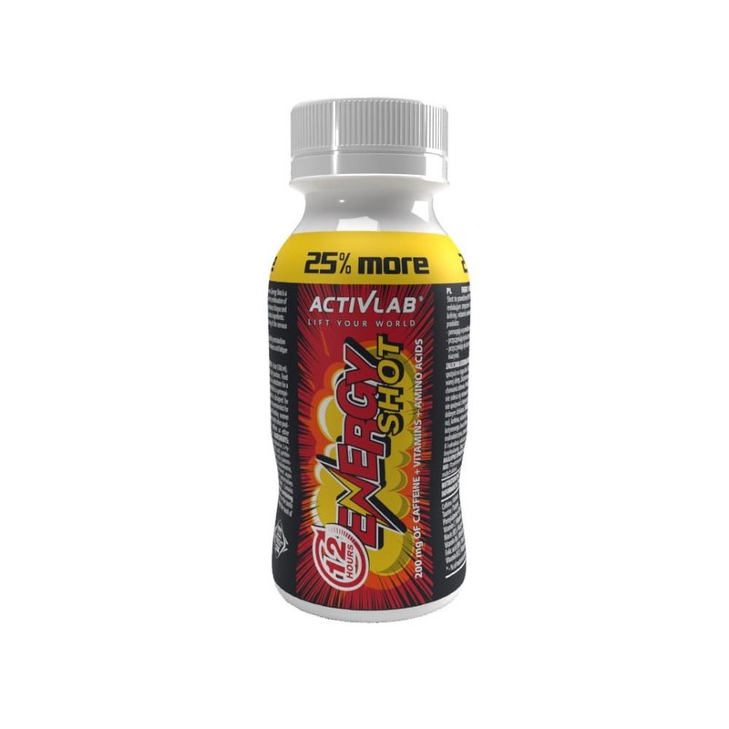 Przedtreningówka Energy Shot pomarańcza (buteleczka 80) ACTIVLAB 80 ml