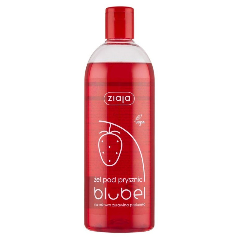 Żel pod prysznic żurawina poziomka ZIAJA 500 ml