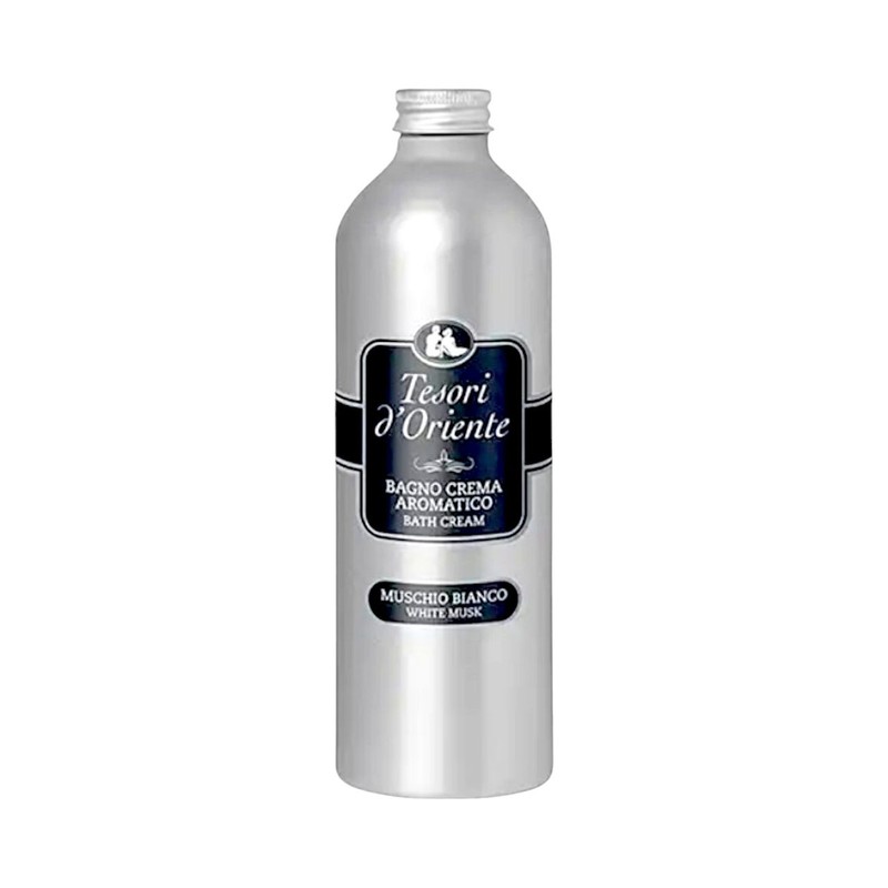 Kremowy płyn do kąpieli Muschio Bianco Białe piżmo Tesori d'Oriente 500 ml