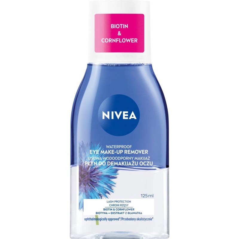Dwufazowy płyn do demakijażu oczu NIVEA 125 ml