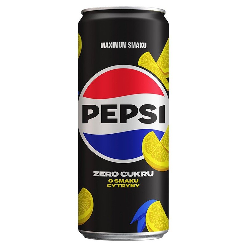 Napój gazowany Twist Zero o smaku cola z cytryną PEPSI 330 ml