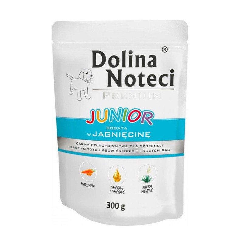 Karma mokra dla szczeniąt z jagnięciną Dolina Noteci 300 g