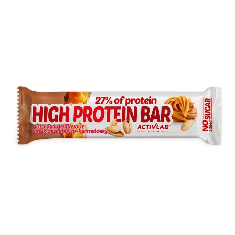 Baton proteinowy High Protein Bar arachidowo-karmelowy ACTIVLAB 49 g