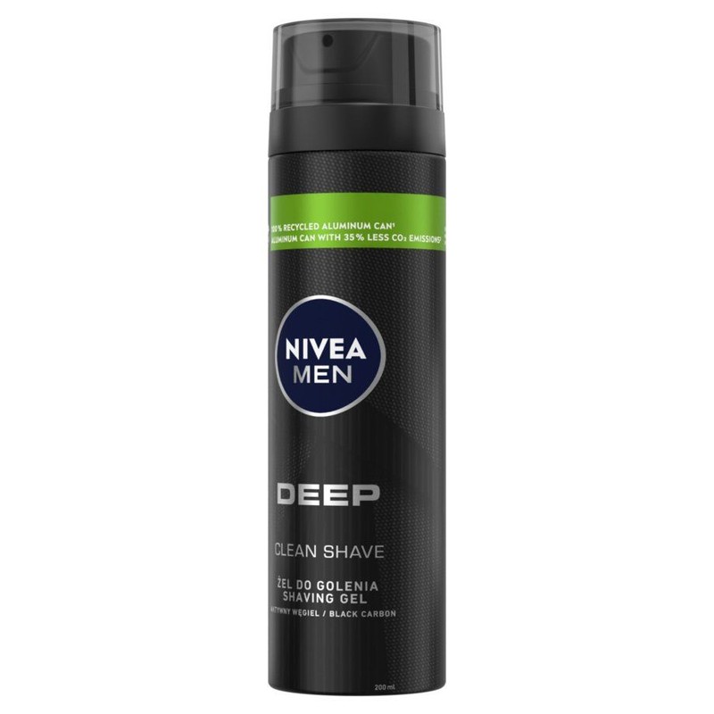 Żel do golenia Deep NIVEA MEN 200 ml