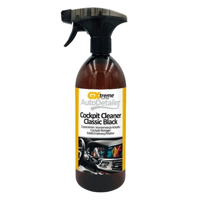 Pianka do czyszczenia kokpitu Classic Black matowy  G-xtreme Autodetailer 750 ml