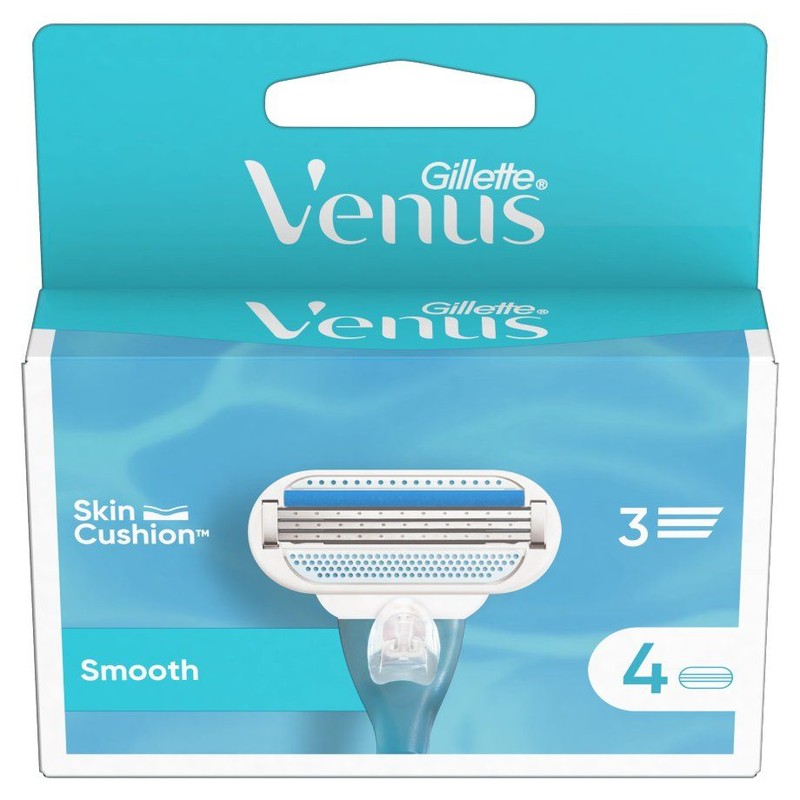 Wkłady do maszynek Smooth Venus 4 sztuki