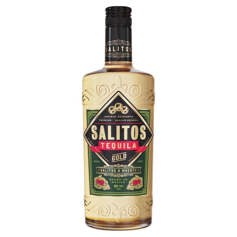 Tequila meksykańska Gold alk. 38,0% obj. Salitos 700 ml