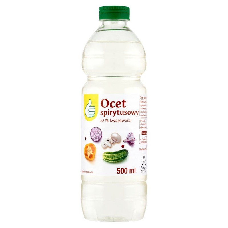 Ocet spirytusowy 10% kwasowości Auchan 500 ml