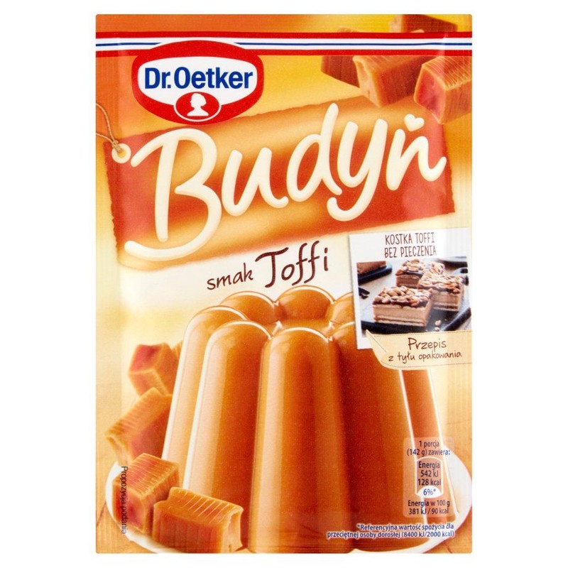 Budyń o smaku toffi Dr.Oetker 142 g