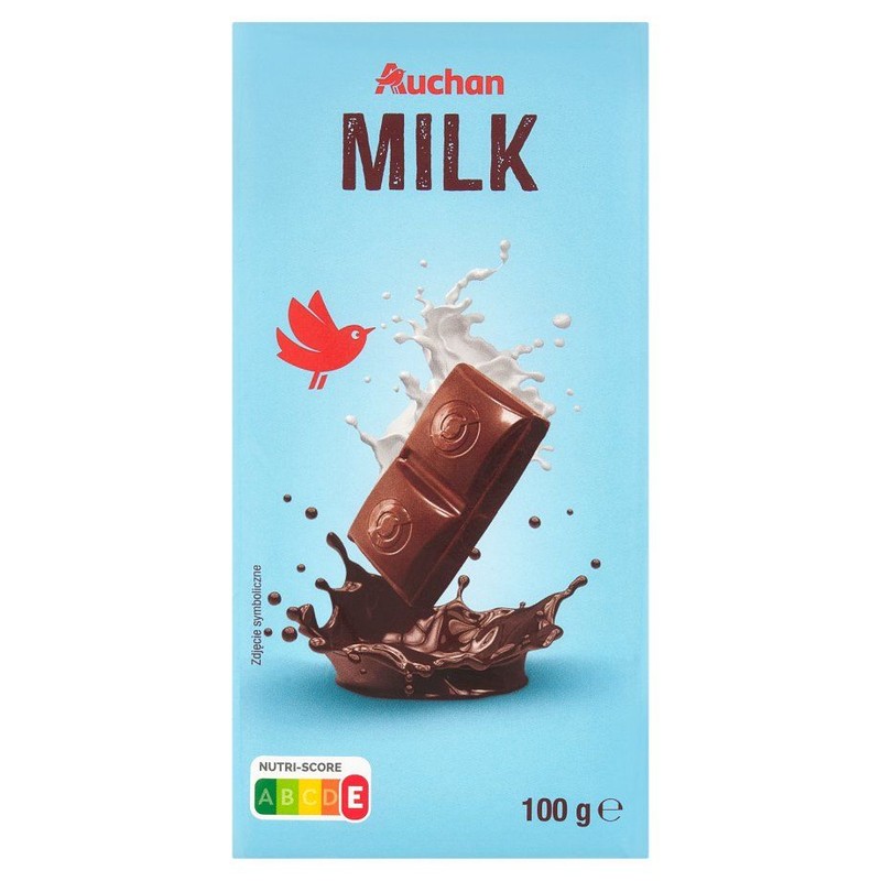 Czekolada mleczna Auchan 100 g