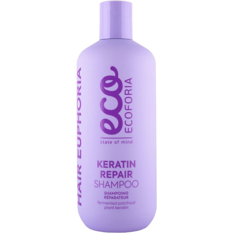 Szampon do włosów regenerujący Keratin Repair Ecoforia 400 ml