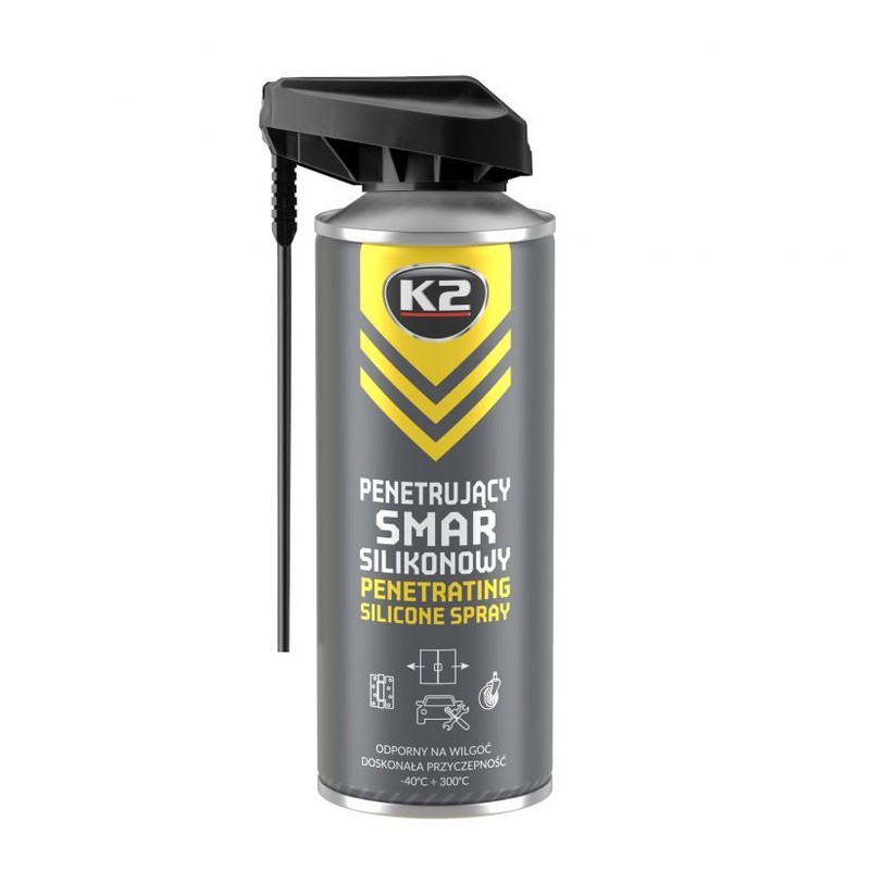 Smar silikonowy bezbarwny K2 400 ml