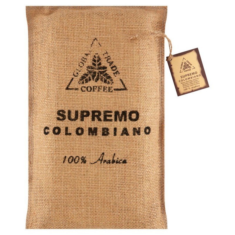 Kawa ziarnista Supremo Colombiano Global 1 kg