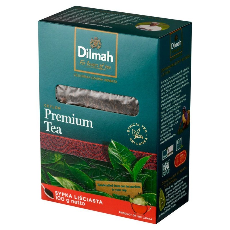 Klasyczna herbata czarna sypka Dilmah 100 g