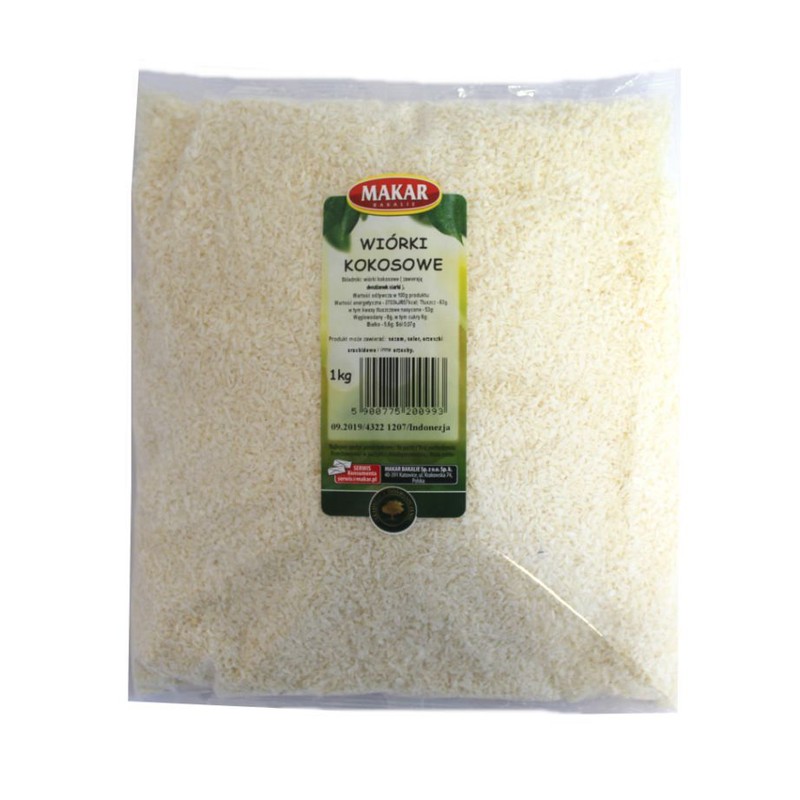 Wiórki kokosowe Makar 1 kg
