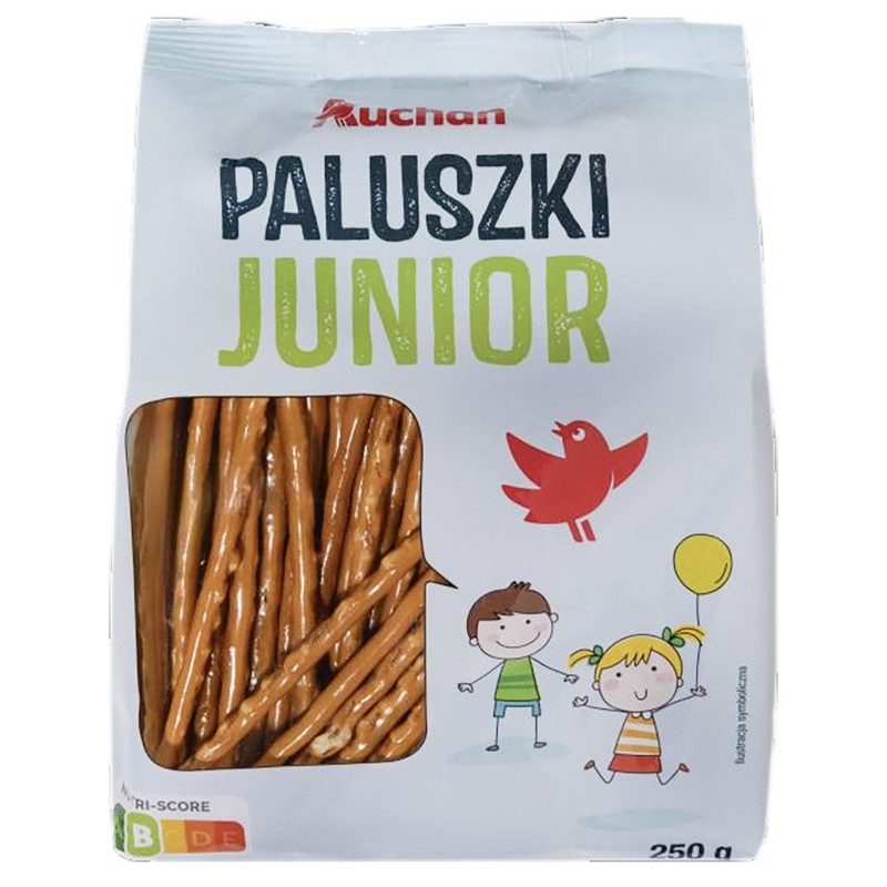 Paluszki junior Auchan 250 g