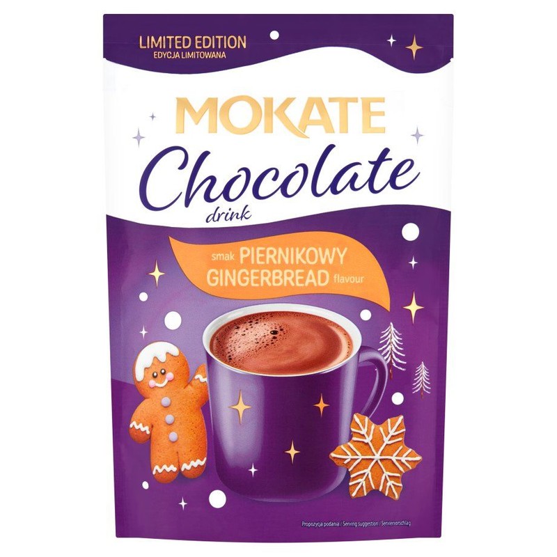 Czekolada do picia o smaku piernikowym Mokate 120 g