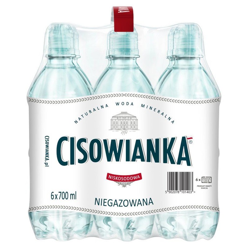 Woda niegazowana Sport Cisowianka 6 x 700 ml