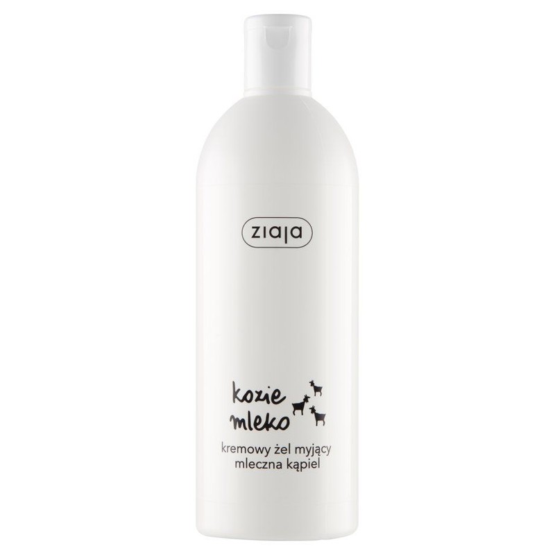 Kremowy żel myjacy Kozie mleko ZIAJA 500 ml