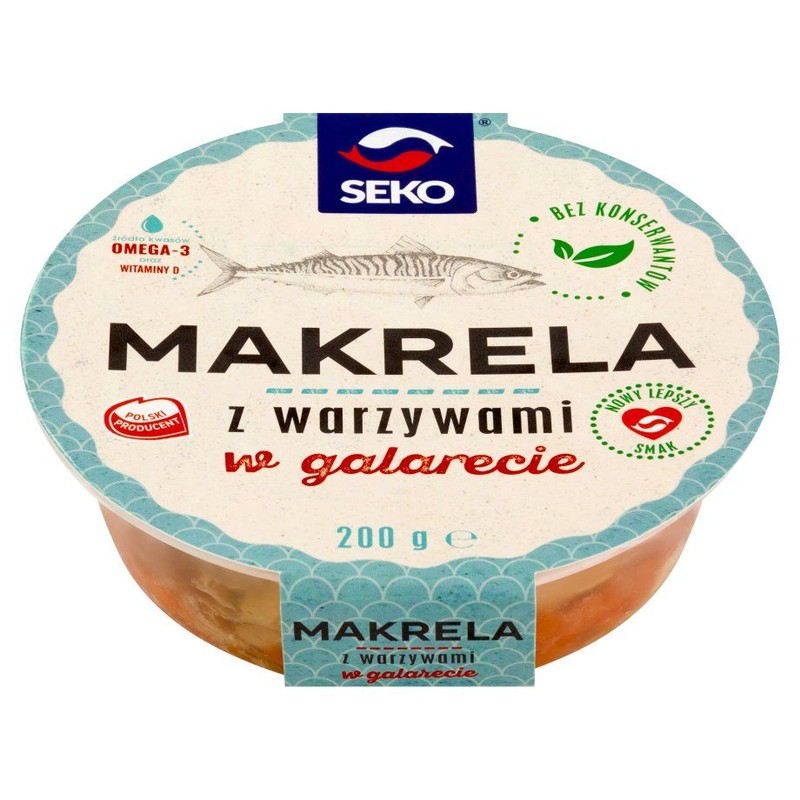 Makrela z warzywami z galarecie Seko 200 g