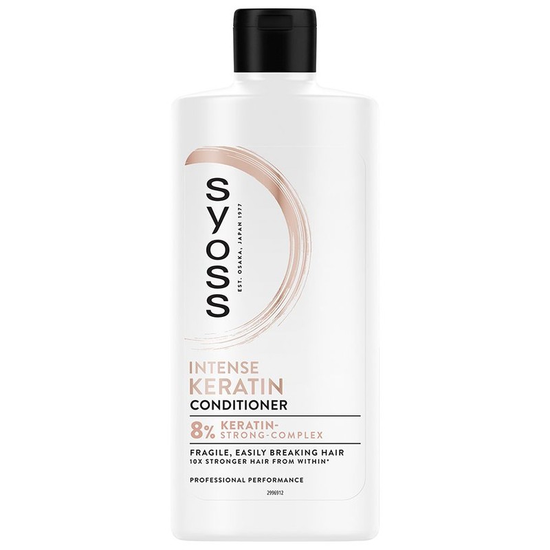 Keratin Odżywka do włosów osłabionych i łamliwych syoss 440 ml