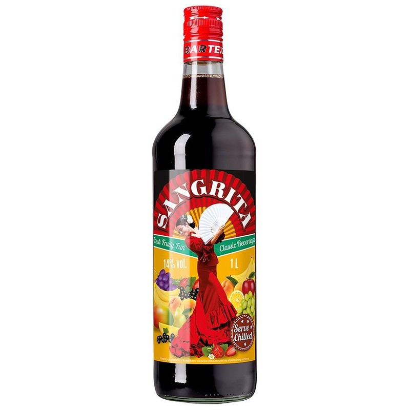 Wino owocowe alk. 14,0% obj. Sangrita 1 l