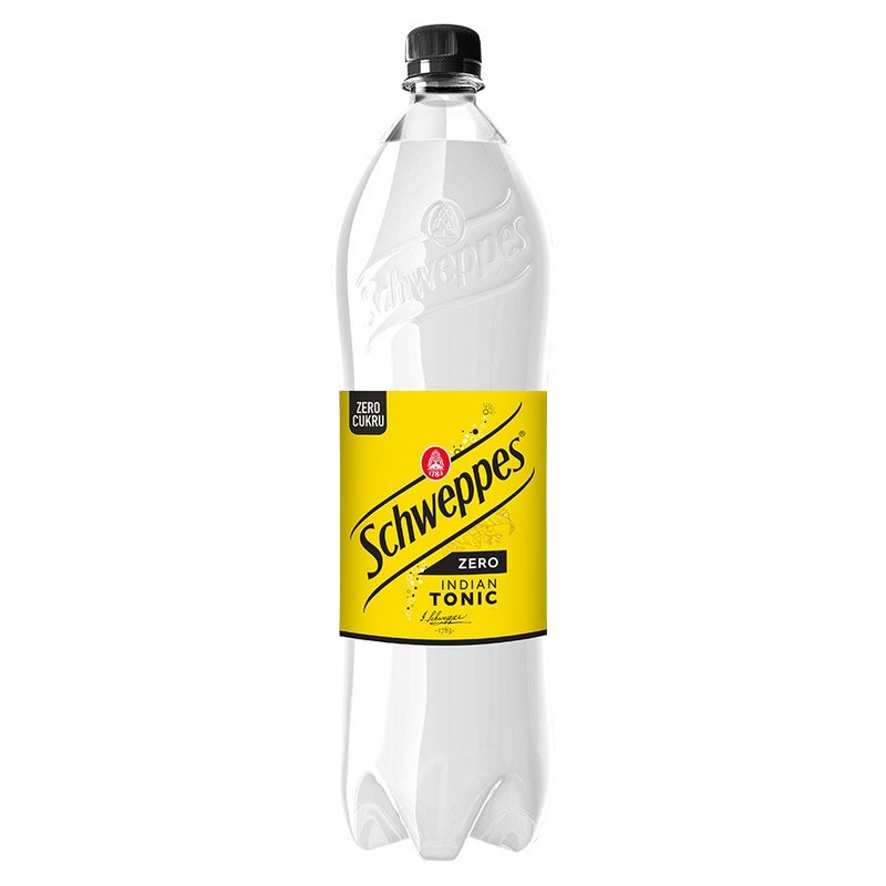 Napój gazowany Indian Tonic Zero  Schweppes 1,35 l
