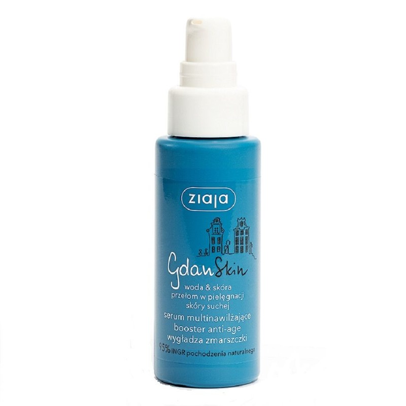 Serum multinawilżające wygładzające zmarszczki GdanSkin Booster Anti-Age  Ziaja 50 ml