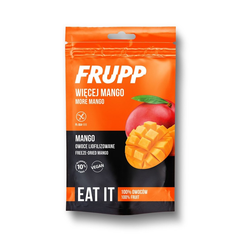 Przekąska Mango liofilizowane Frupp 15 g