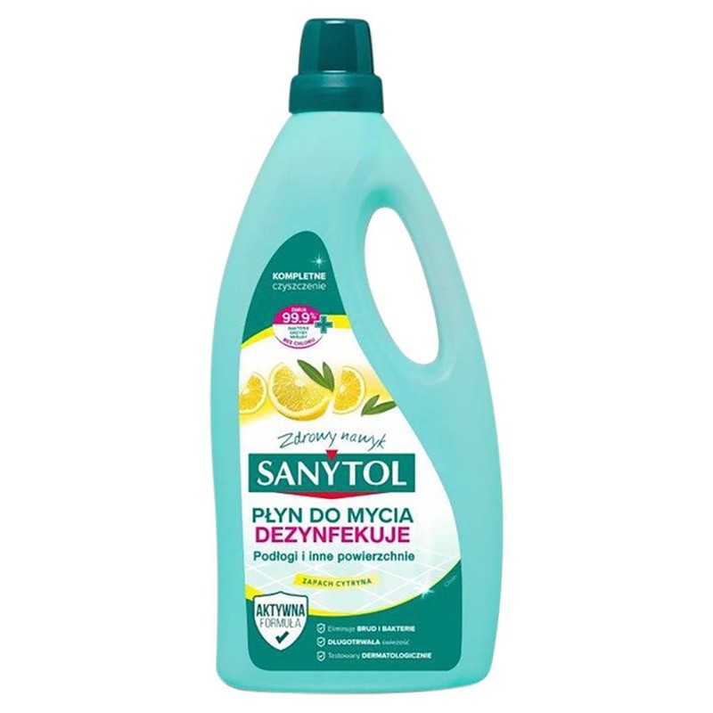 Płyn dezynfekujący cytrynowy  Sanytol 1 l