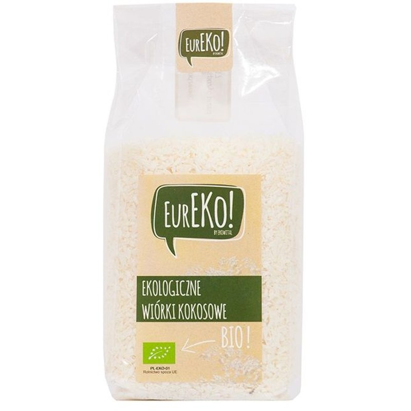 BIO Ekologiczne wiórki kokosowe EurEKO! 200 g